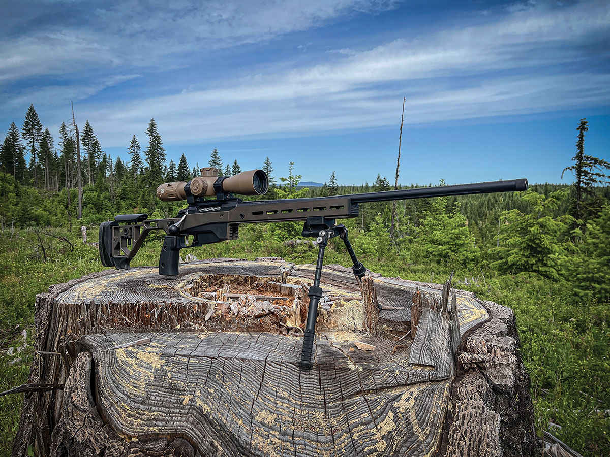 The Tikka T3x Ace Game is targeted at the hunting market, but offers enough accuracy for competition. The test rifle was chambered in the popular 6.5mm Creedmoor.